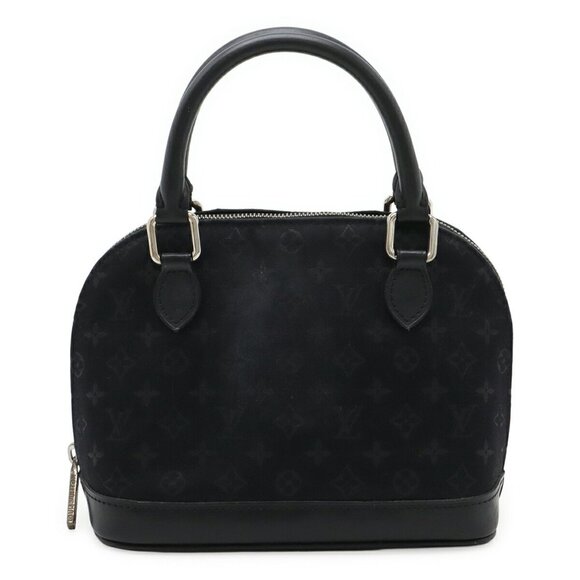 LOUIS VUITTON Black Monogram Alma Bag - Picture 2 of 8